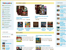 Tablet Screenshot of cimax-games.com